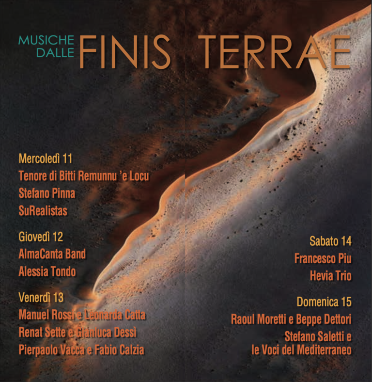 Manifesto Musiche dalle Finis Terrae 2024